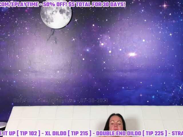 Capturas de pantalla de transmisión GirlPlaytime