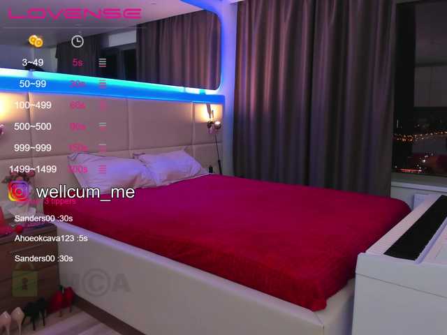Capturas de pantalla de transmisión -wellcum-