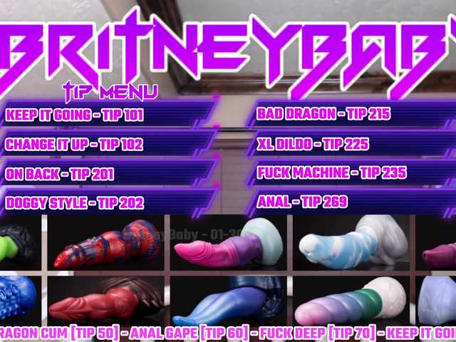 Capturas de pantalla de transmisión BritneyBaby