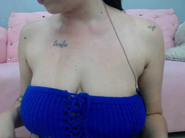 Fotos CaeliBabandi deepthroat and saliva on tits every 150 tokens