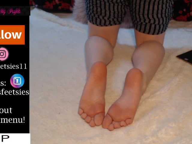 Fotos delilahfeet check tip menu//countdown: fuck feet w dildo and lotion