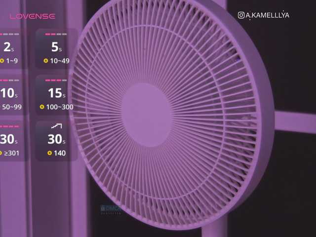 Capturas de pantalla de transmisión Kamelllya