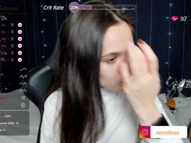 Capturas de pantalla de transmisión NecroLina