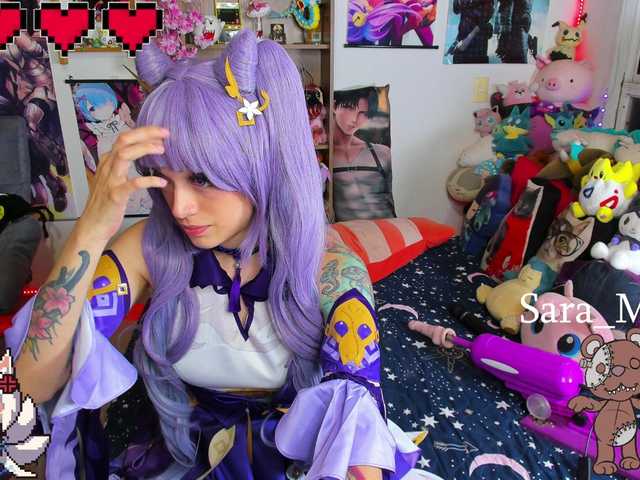 Capturas de pantalla de transmisión Sara-moon