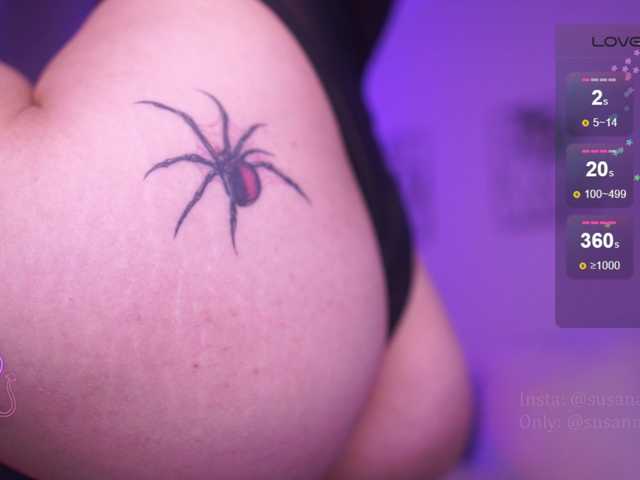 Capturas de pantalla de transmisión SusannaMoree