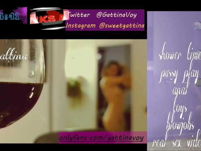 Capturas de pantalla de transmisión SweetGattina