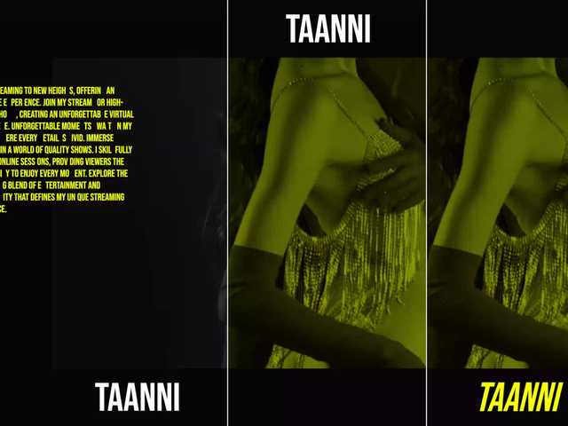 Capturas de pantalla de transmisión Taanni