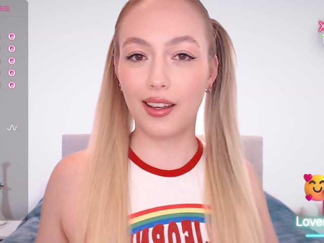 Capturas de pantalla de transmisión vickyblondiua