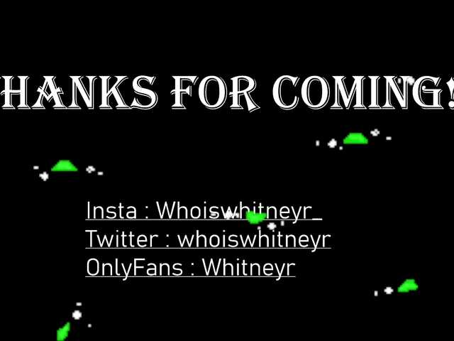 Capturas de pantalla de transmisión Whitneyr